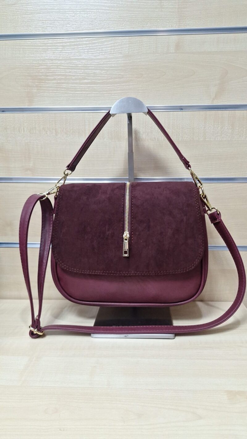 nr 1646 Bordo + welur - obrazek 3