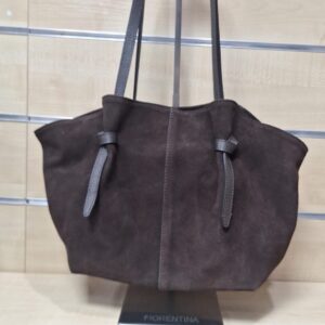 nr 80 - brązowy  worek skóra naturalna