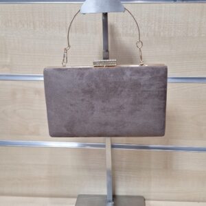 nr AS 001 Taupe welur + złota ramka